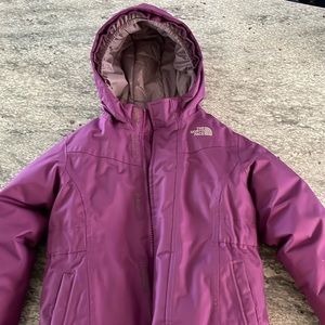 North Face Winter Jacket Girls Size 6